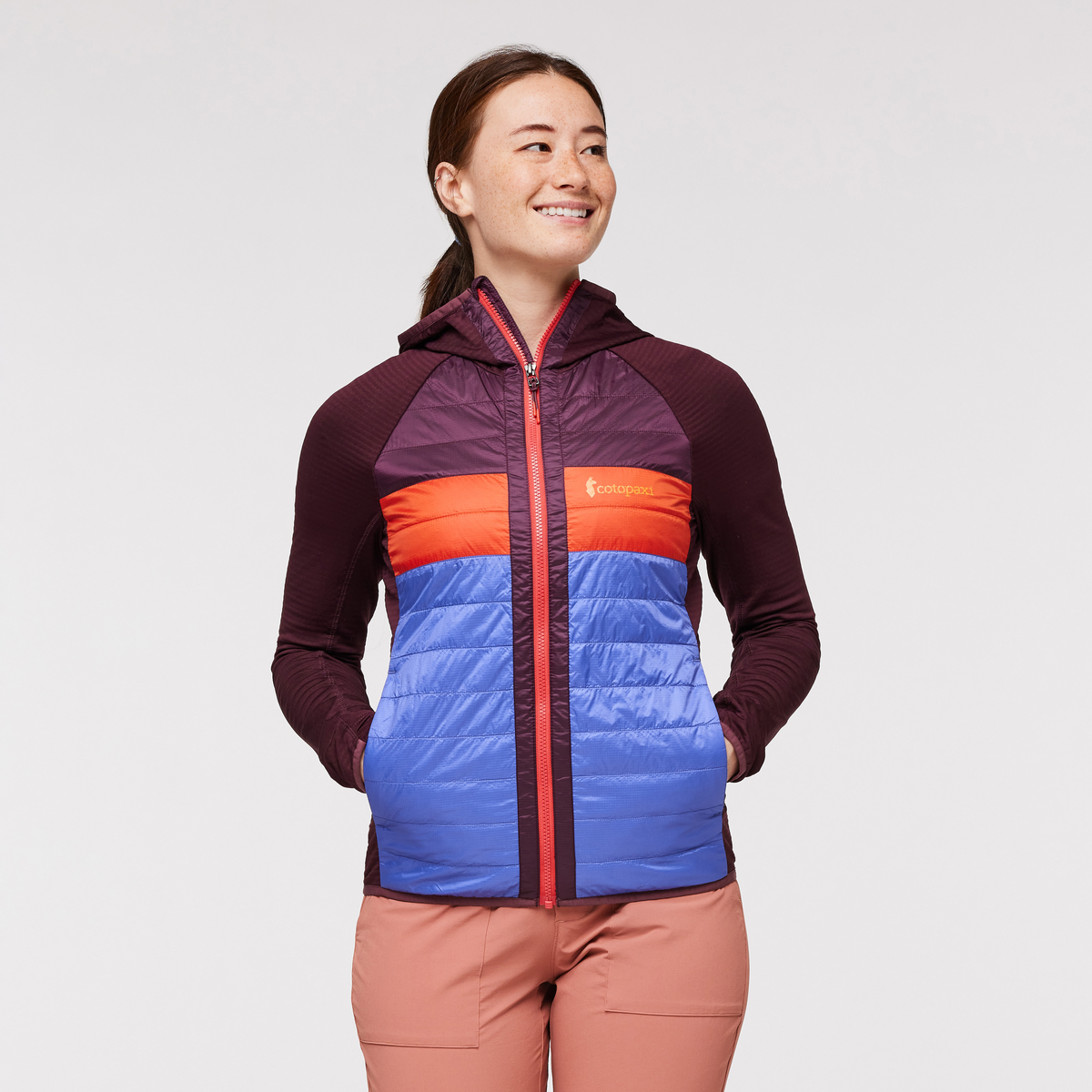 Capa Hybrid Insulated Hooded Jacket Women's