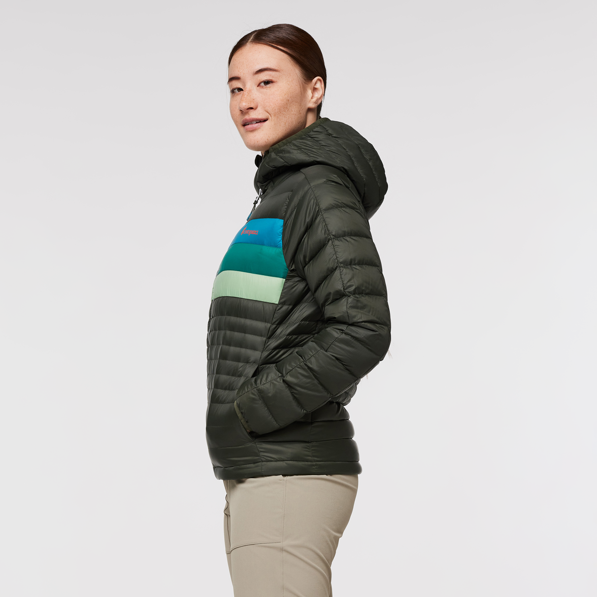 Fuego Hooded Down Jacket Women's - Image 18