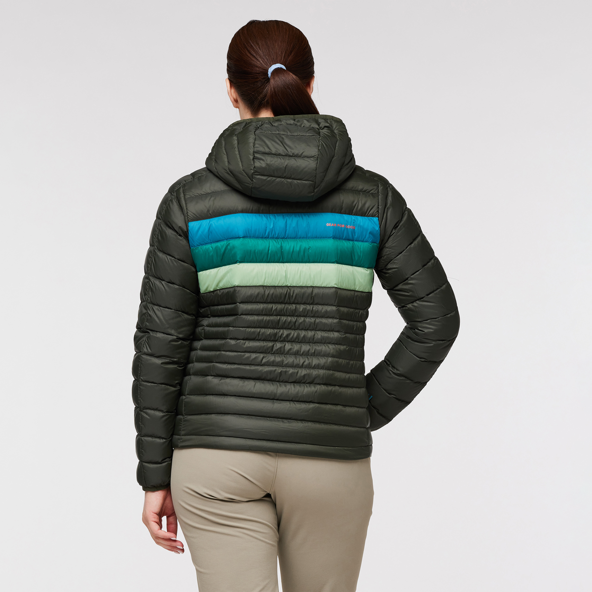 Fuego Hooded Down Jacket Women's - Image 19