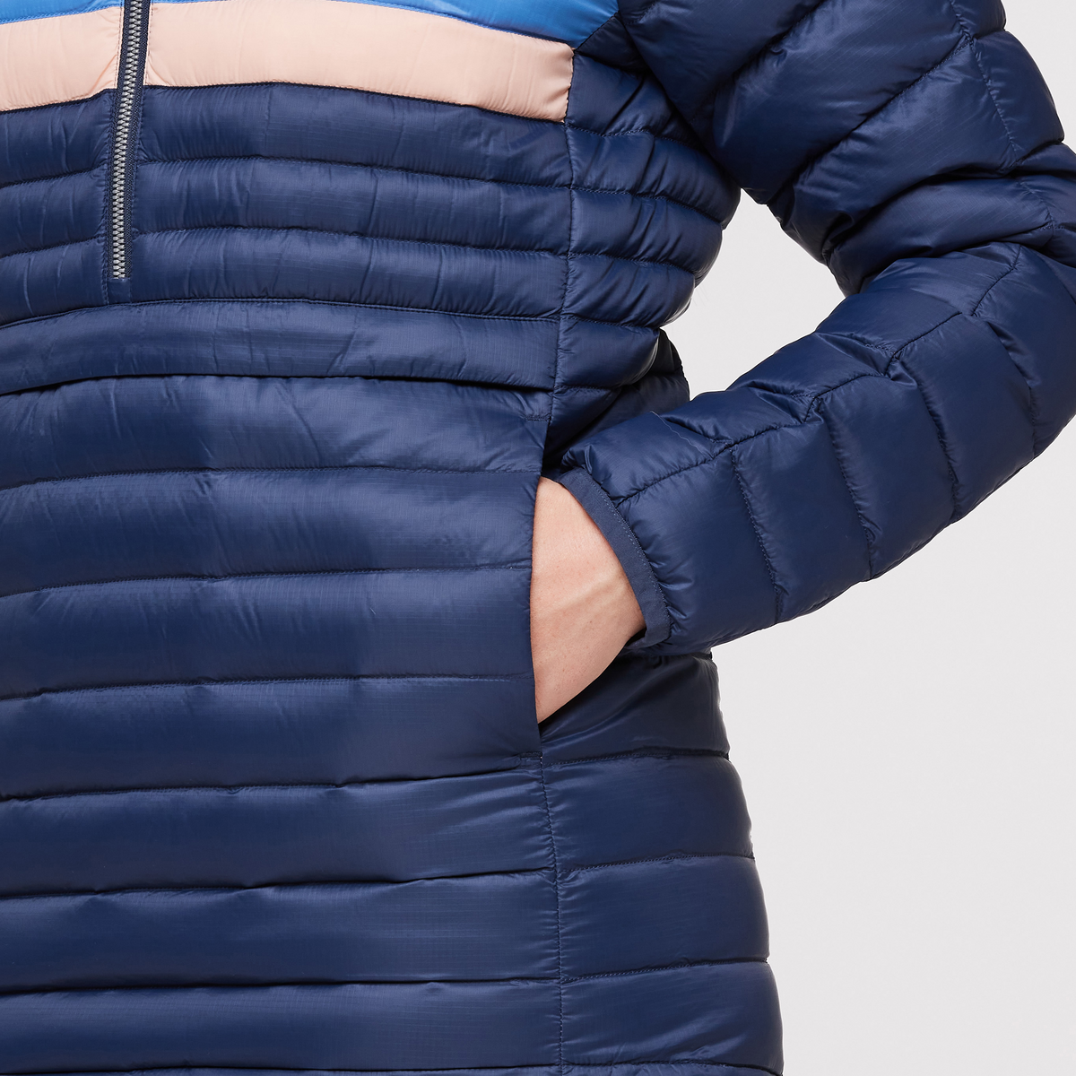 Fuego Down Hooded Pullover Women's - Image 5