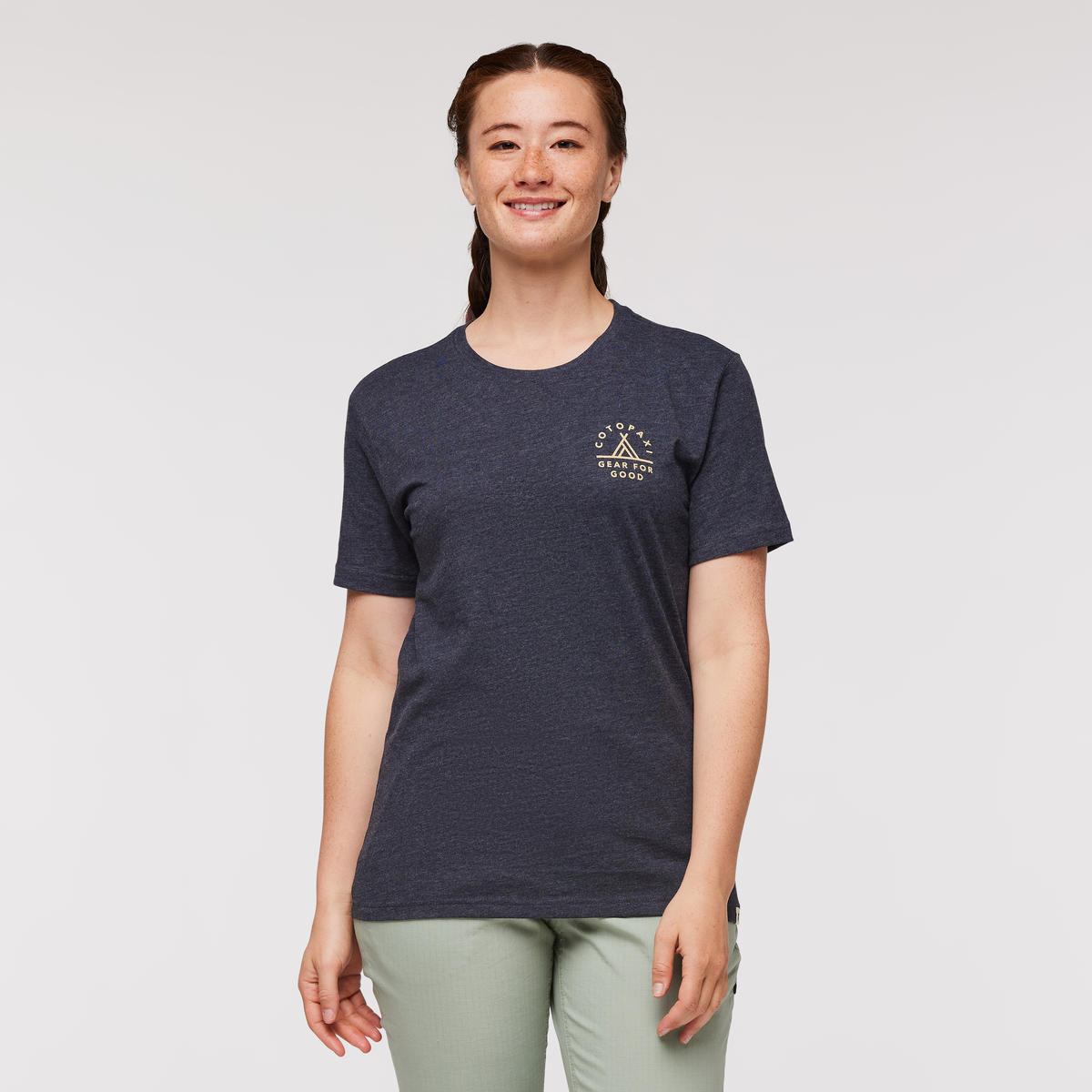 Llama Map T Shirt Women's