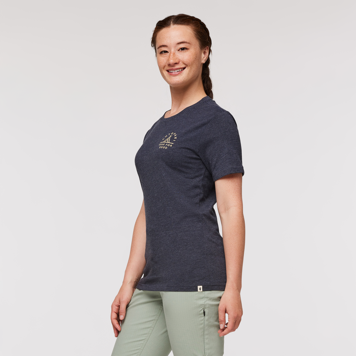 Llama Map T Shirt Women's - Image 4