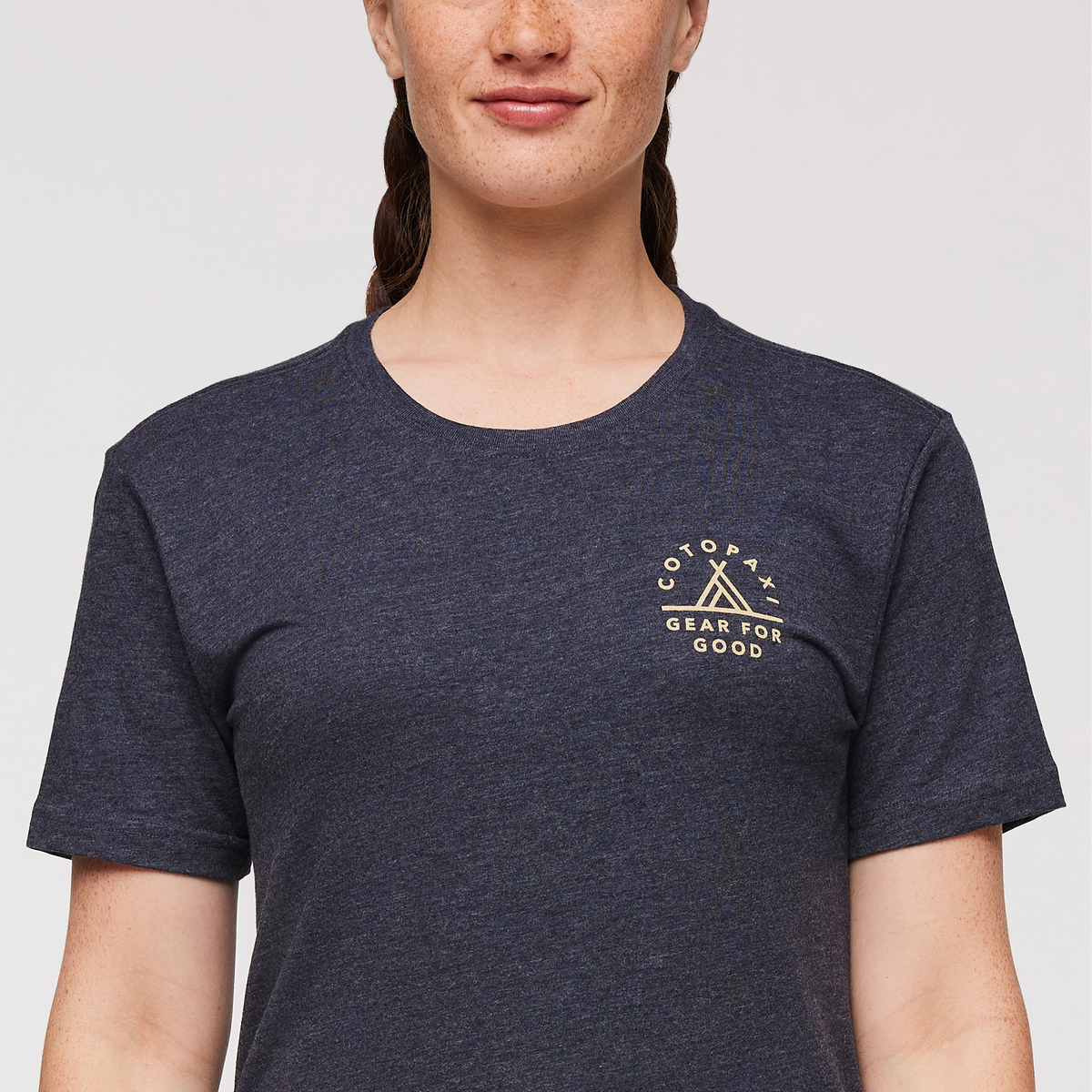 Llama Map T Shirt Women's - Image 5