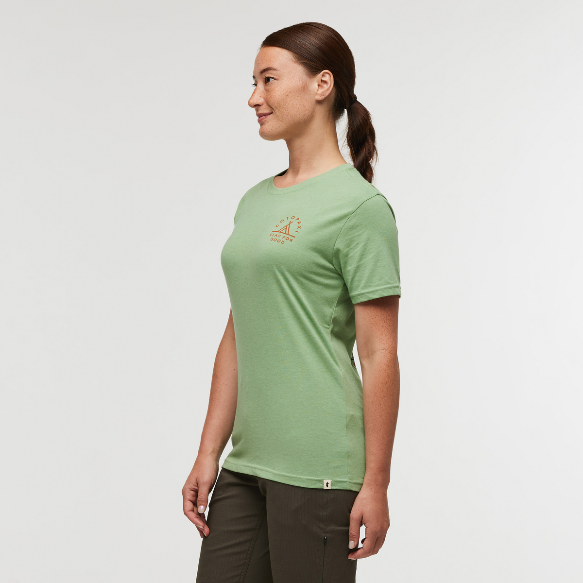 Llama Map T Shirt Women's - Image 8