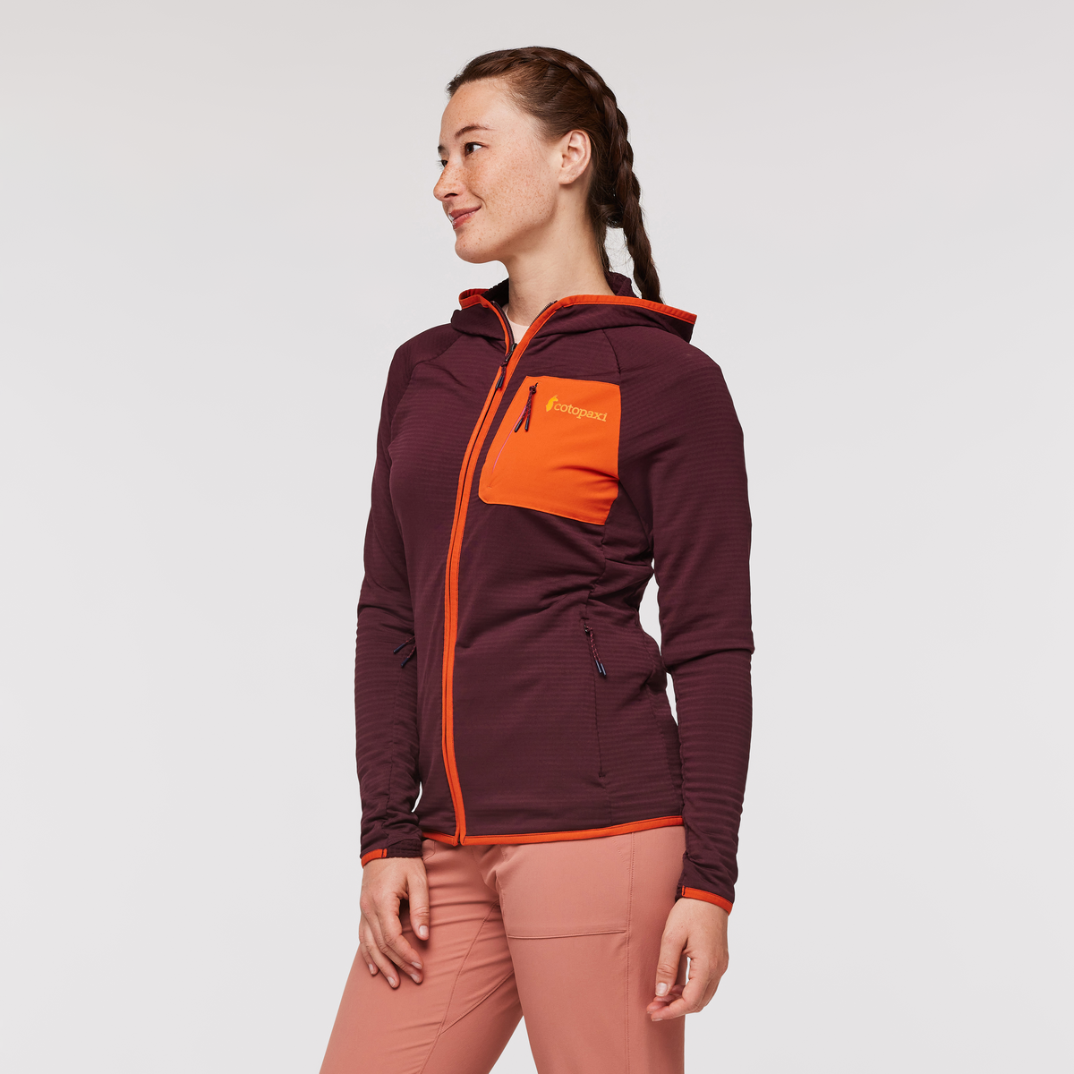 Otero Fleece Full Zip Hooded Jacket Women's - Image 17
