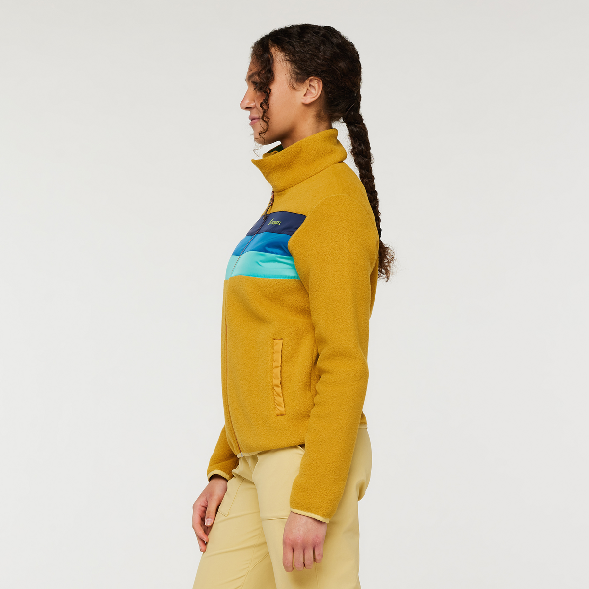 Teca Fleece Full Zip Jacket Women's - Image 3
