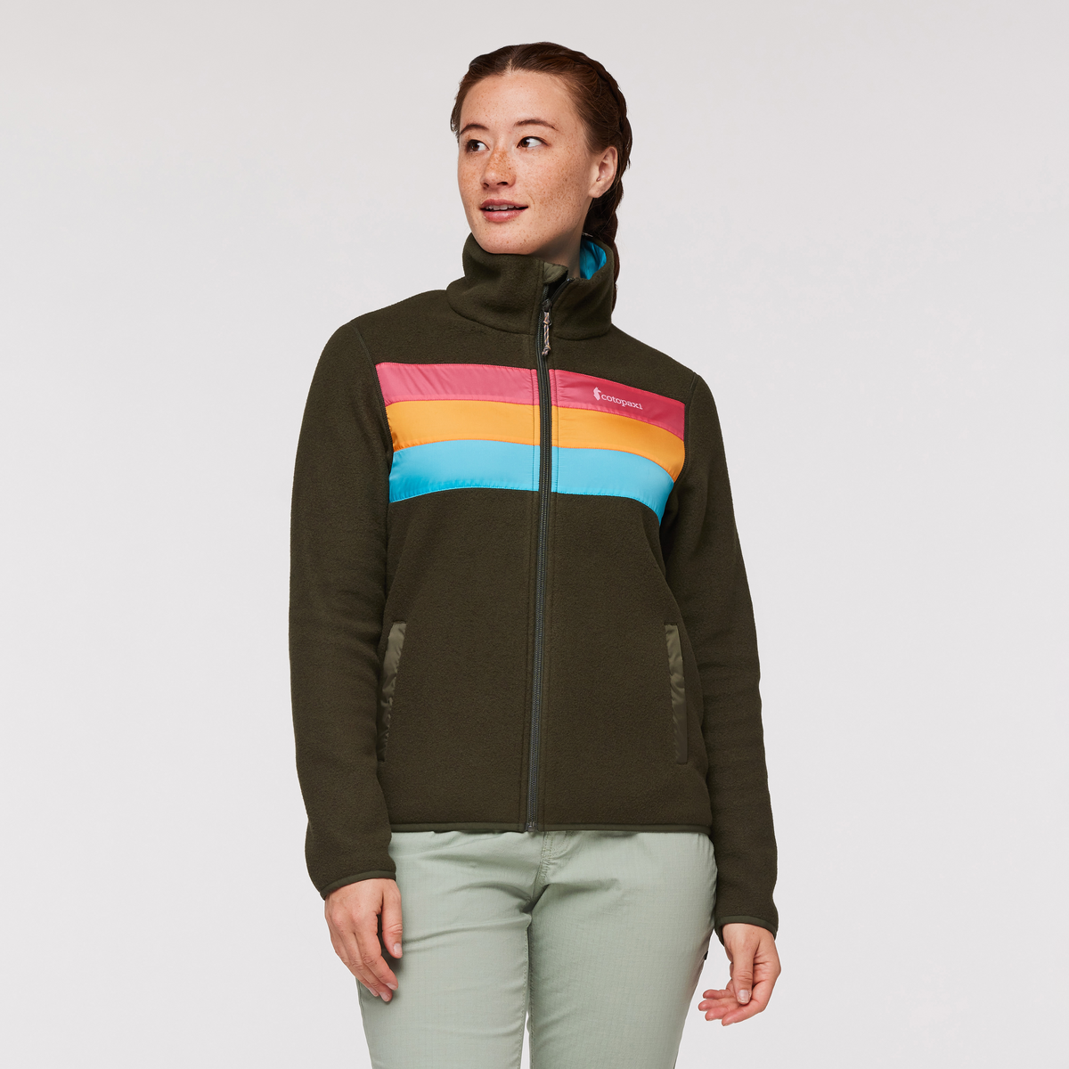 Teca Fleece Full Zip Jacket Women's - Image 14