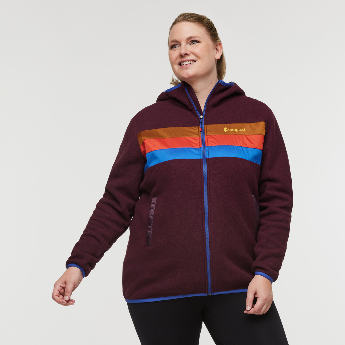 Teca Fleece Hooded Full Zip Jacket Women's - Image 5