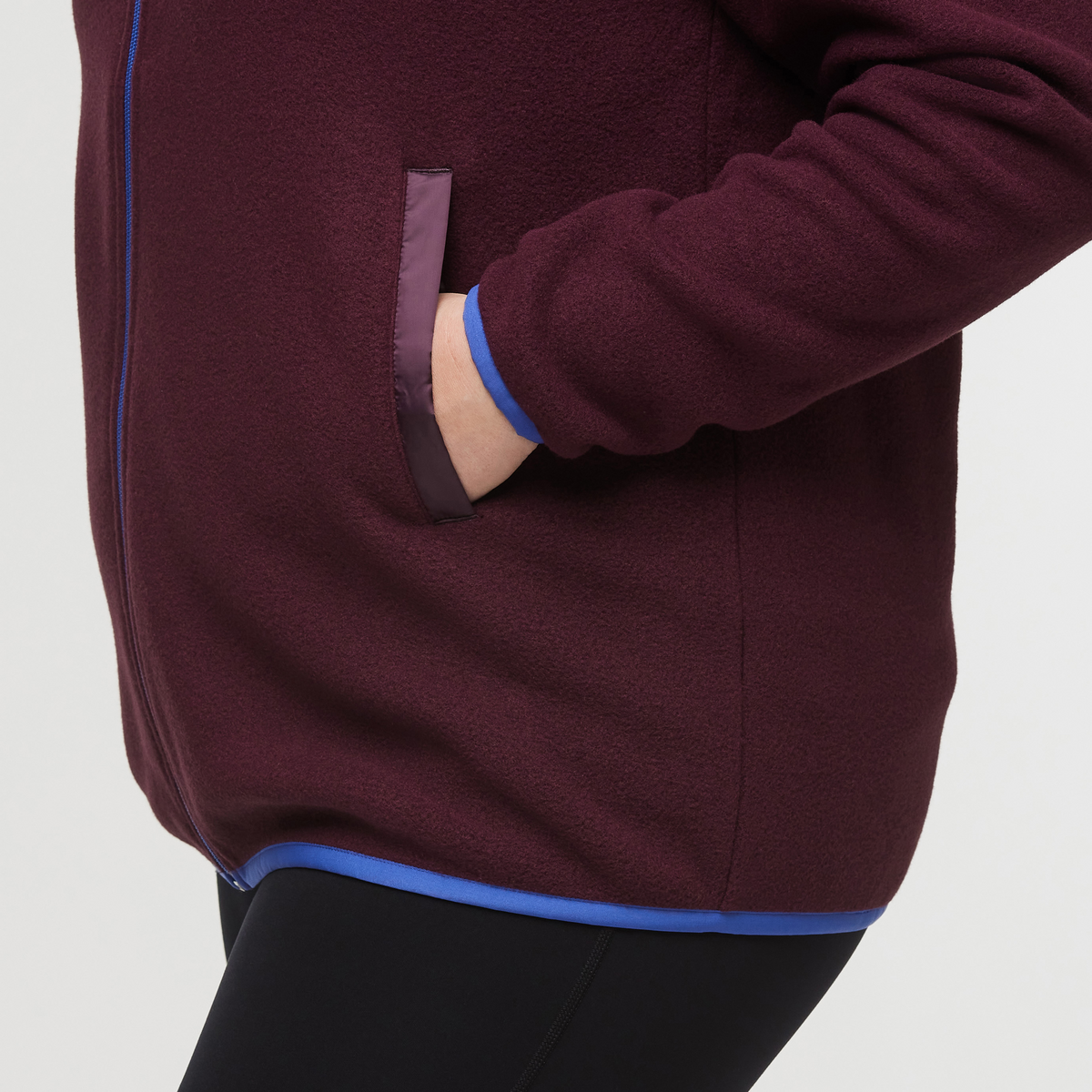 Teca Fleece Hooded Full Zip Jacket Women's - Image 9