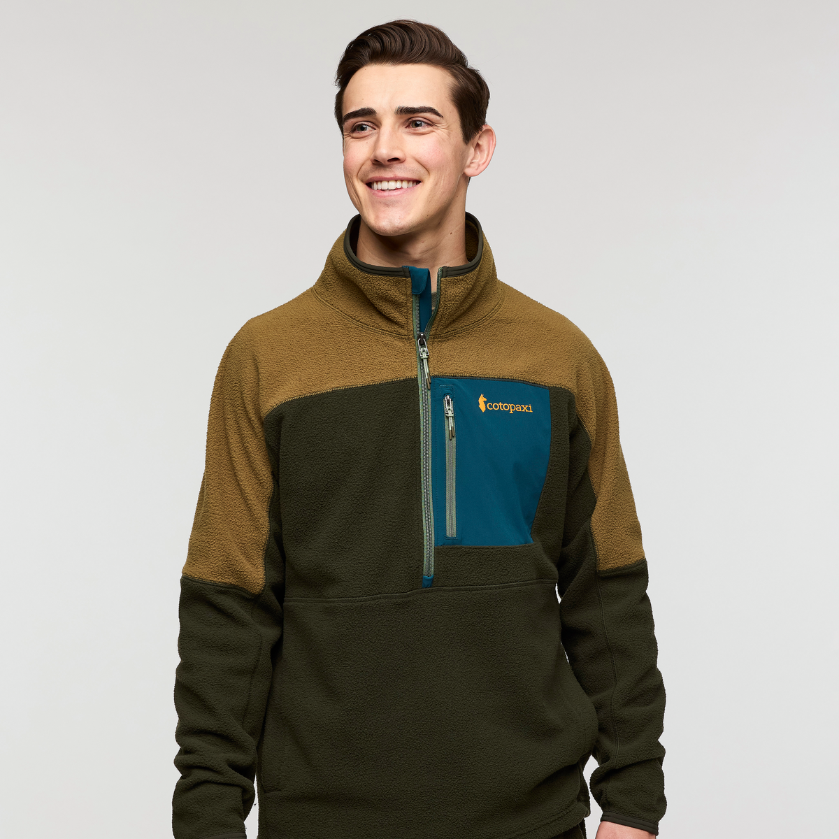 Abrazo Fleece Half Zip Jacket Men's - Image 16