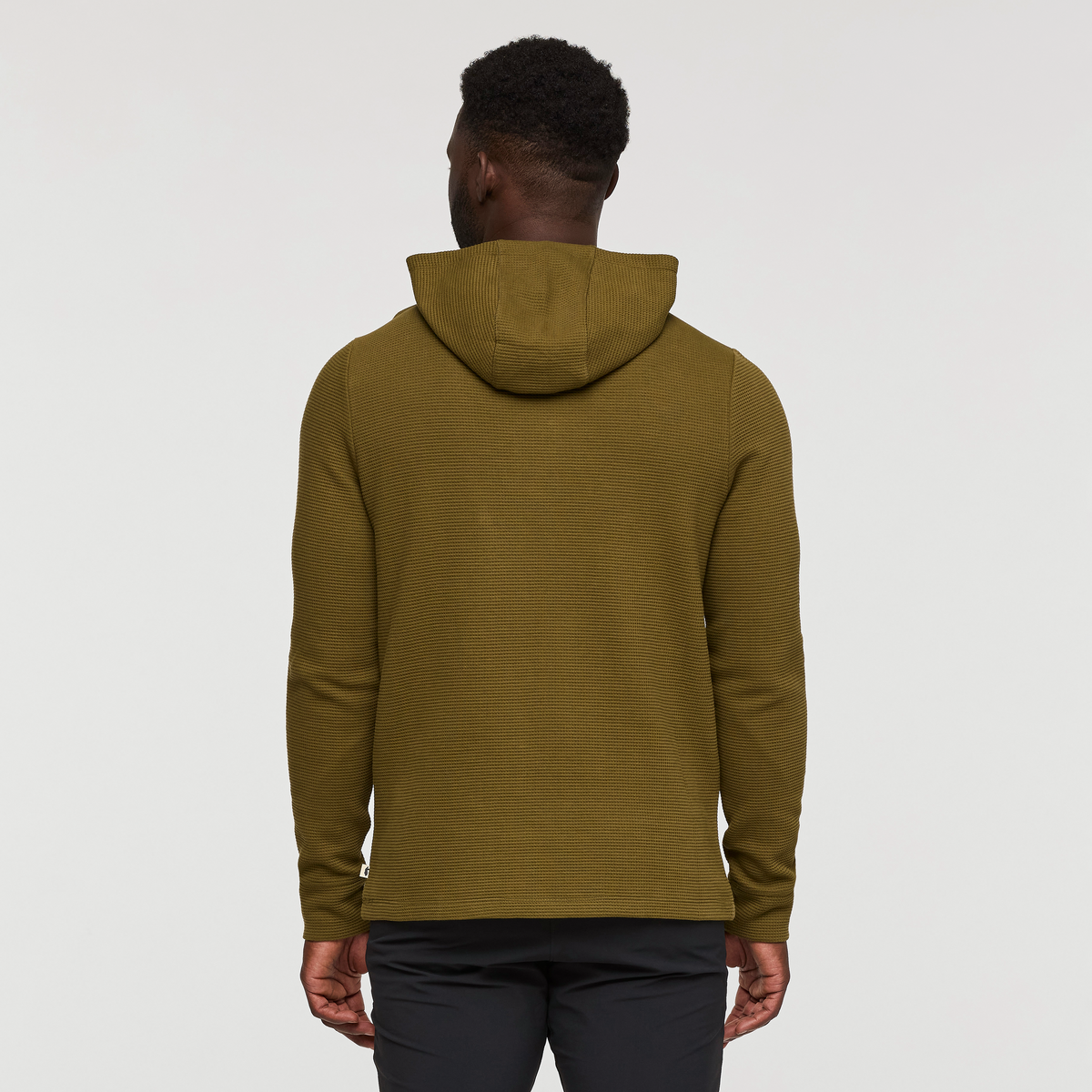 Atajo Long Sleeve Waffle Hoodie Men's - Image 4