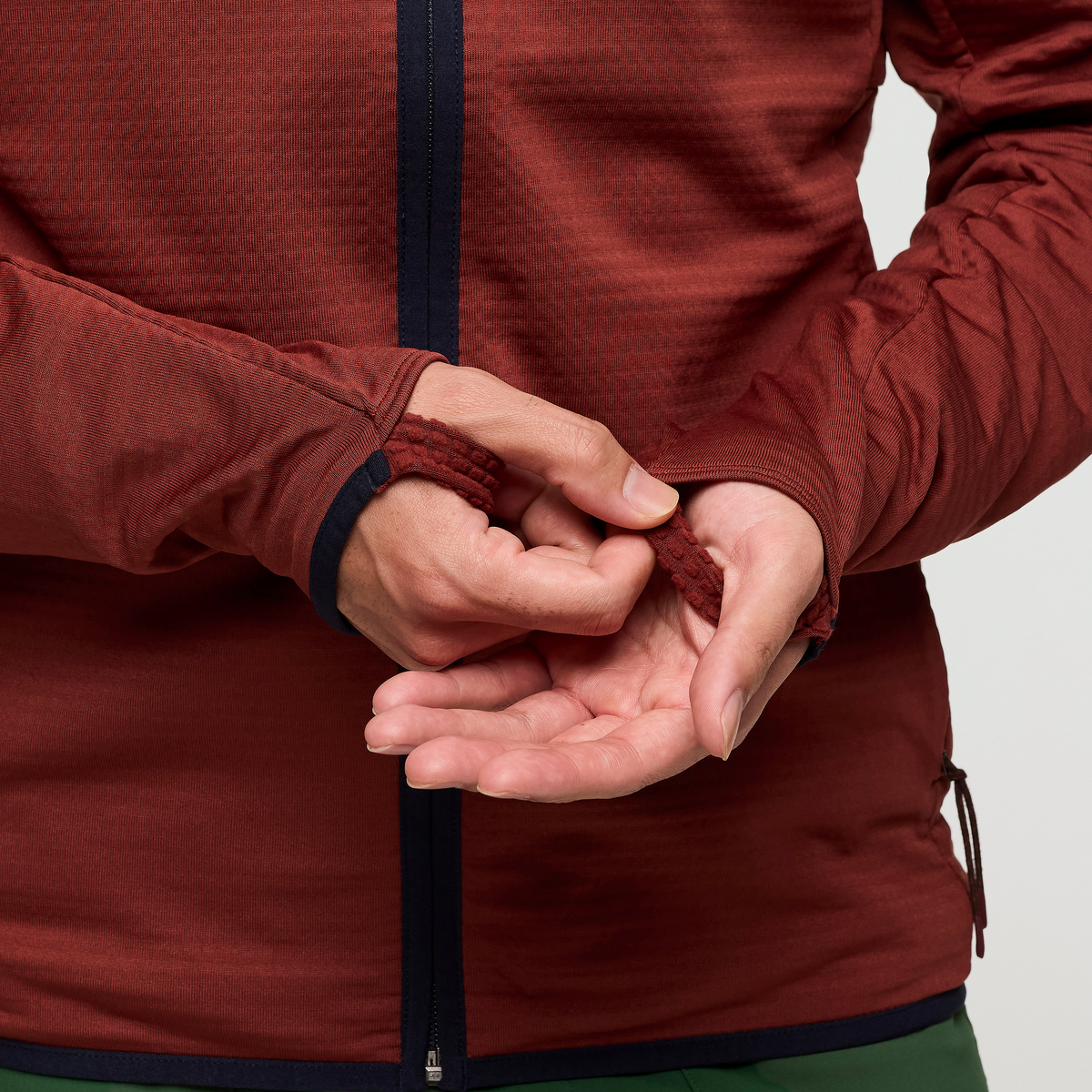 Otero Fleece Full Zip Hooded Jacket Men's - Image 7