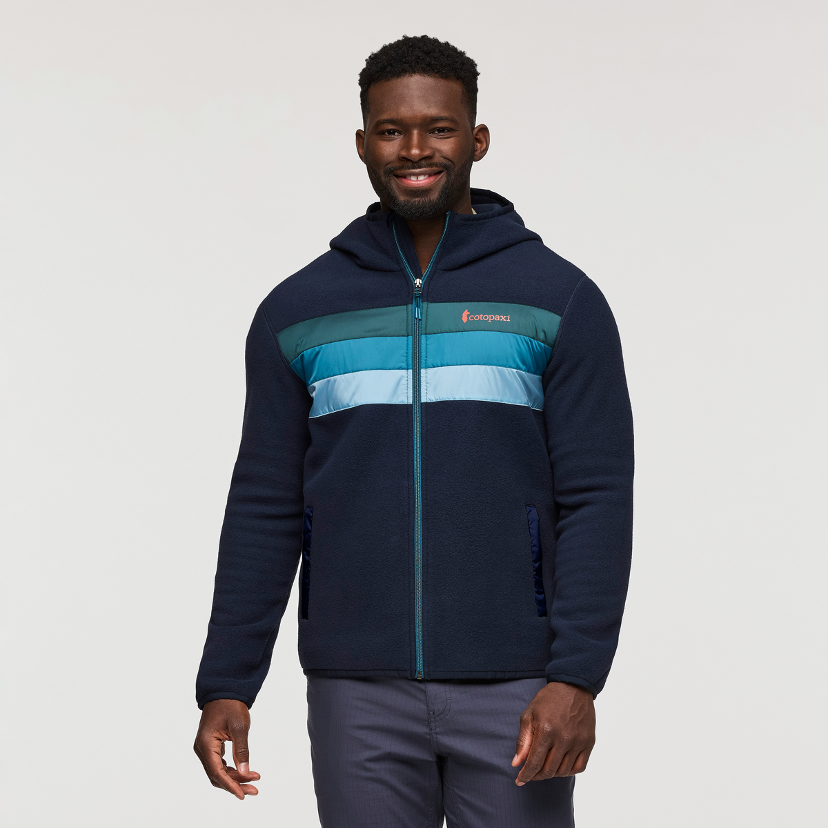 Teca Fleece Hooded Full Zip Jacket Men's