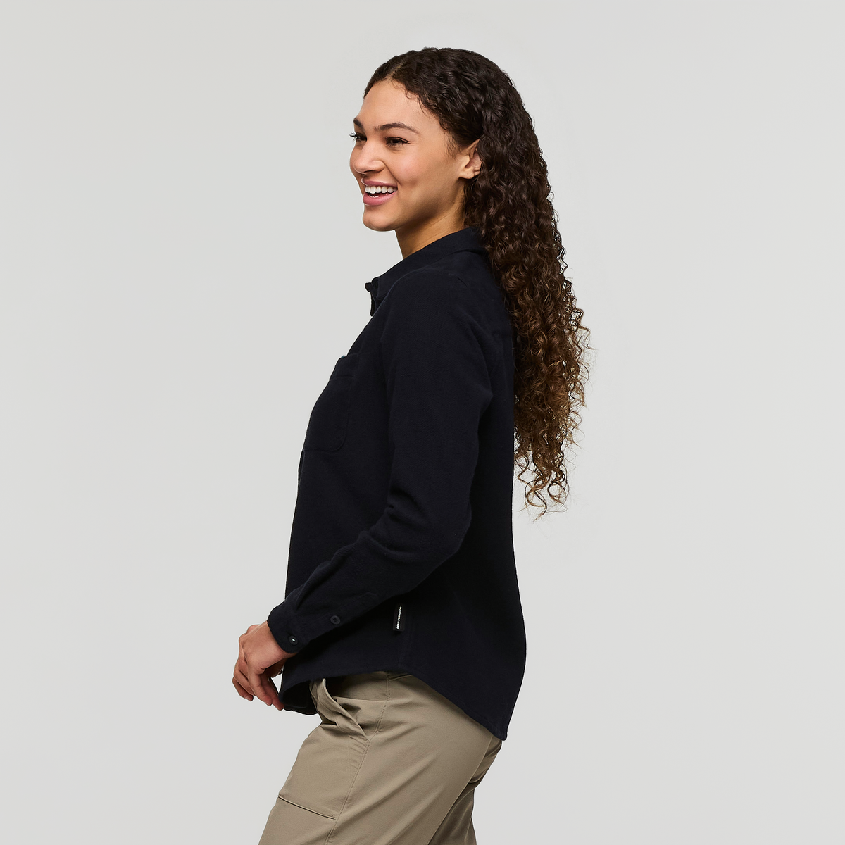 Mero Organic Flannel Shirt Women's - Image 35