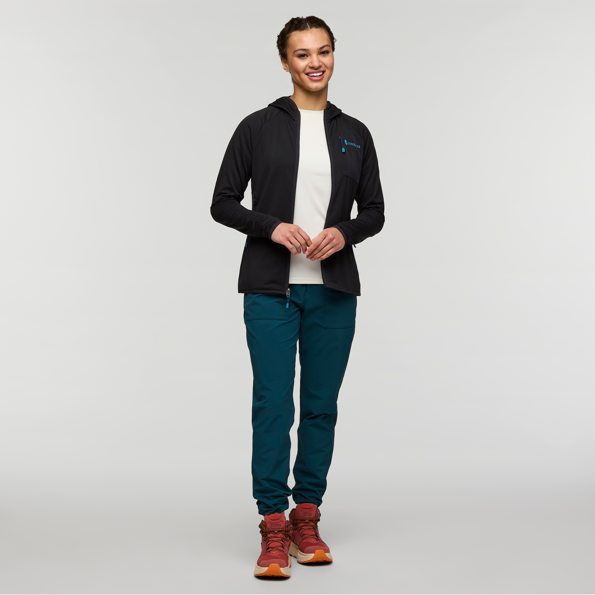 Otero Fleece Full Zip Hooded Jacket Women's - Image 29