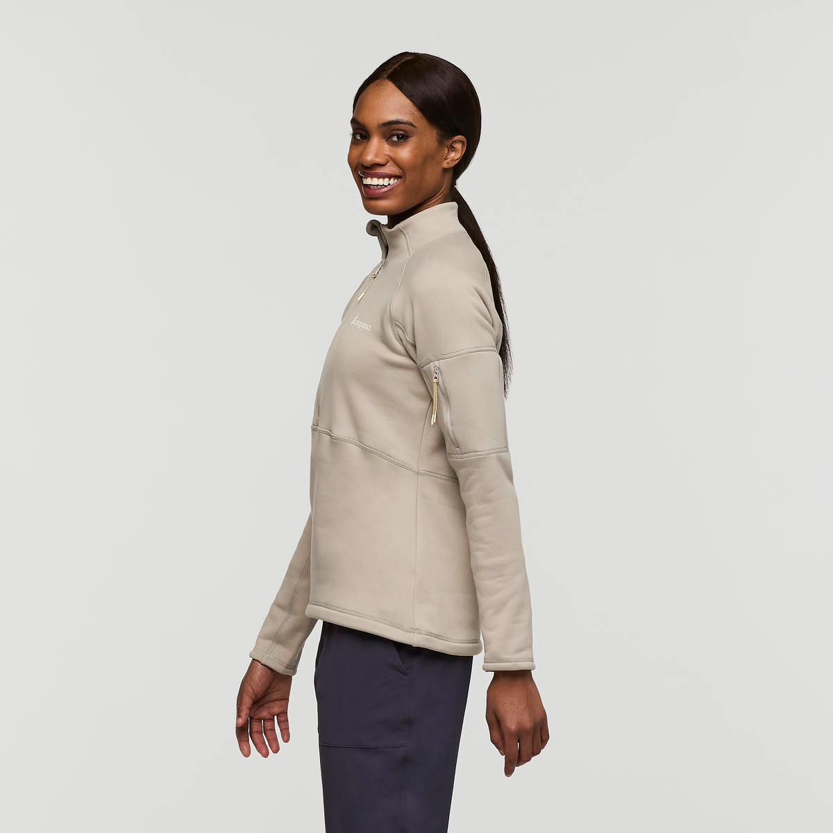 Tempa Fleece Half Zip Pullover Women's - Image 12
