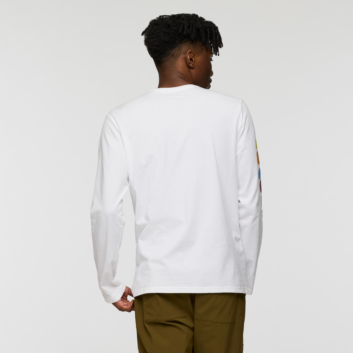 Geo Do Good Long Sleeve T Shirt Men's - Image 4
