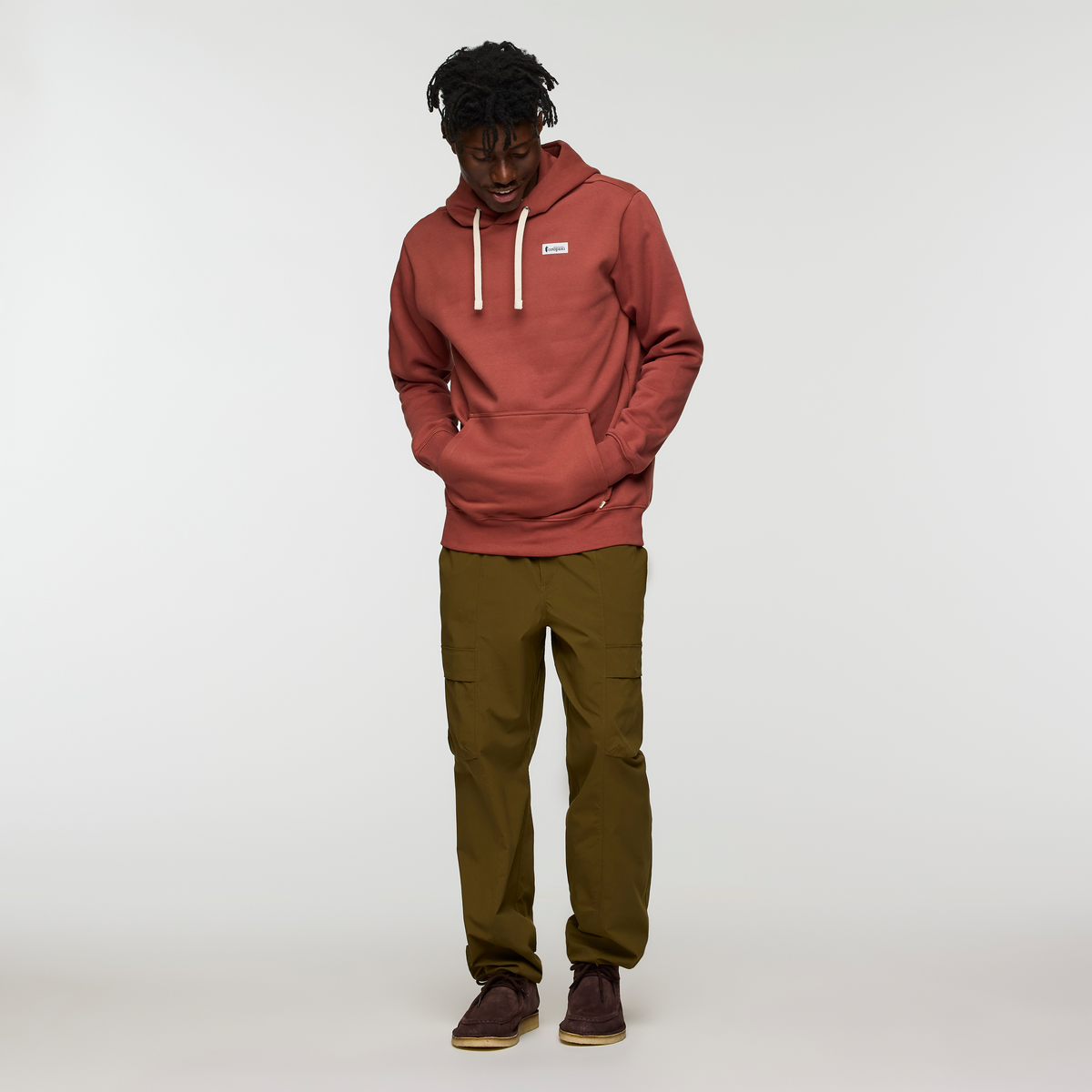 Llama Patch Pullover Hoodie Men's - Image 2