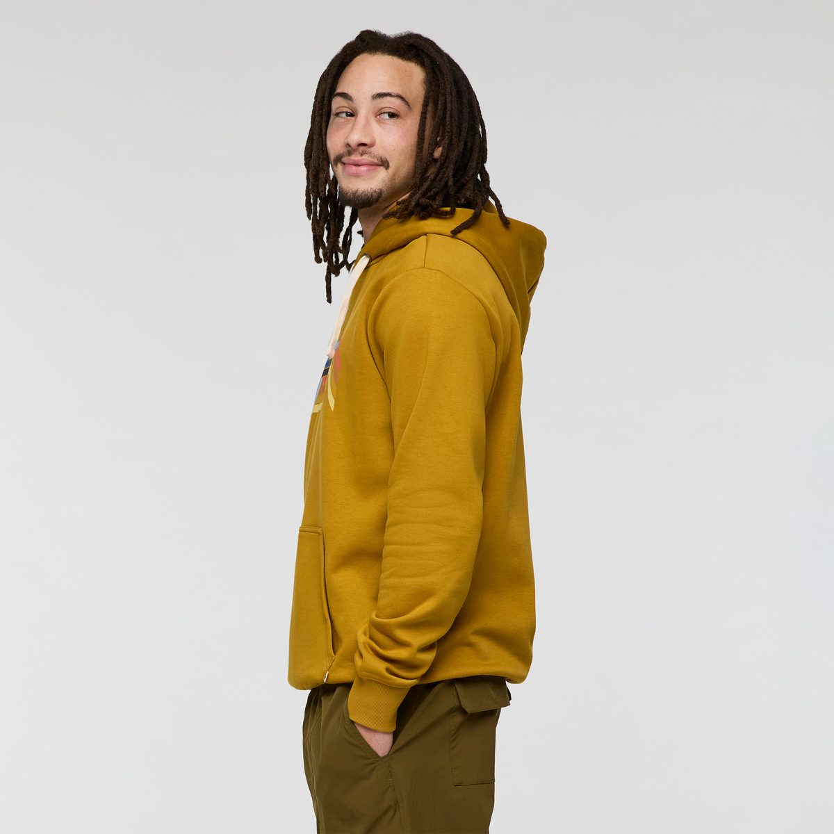 Melting Sunset Pullover Hoodie Men's - Image 3