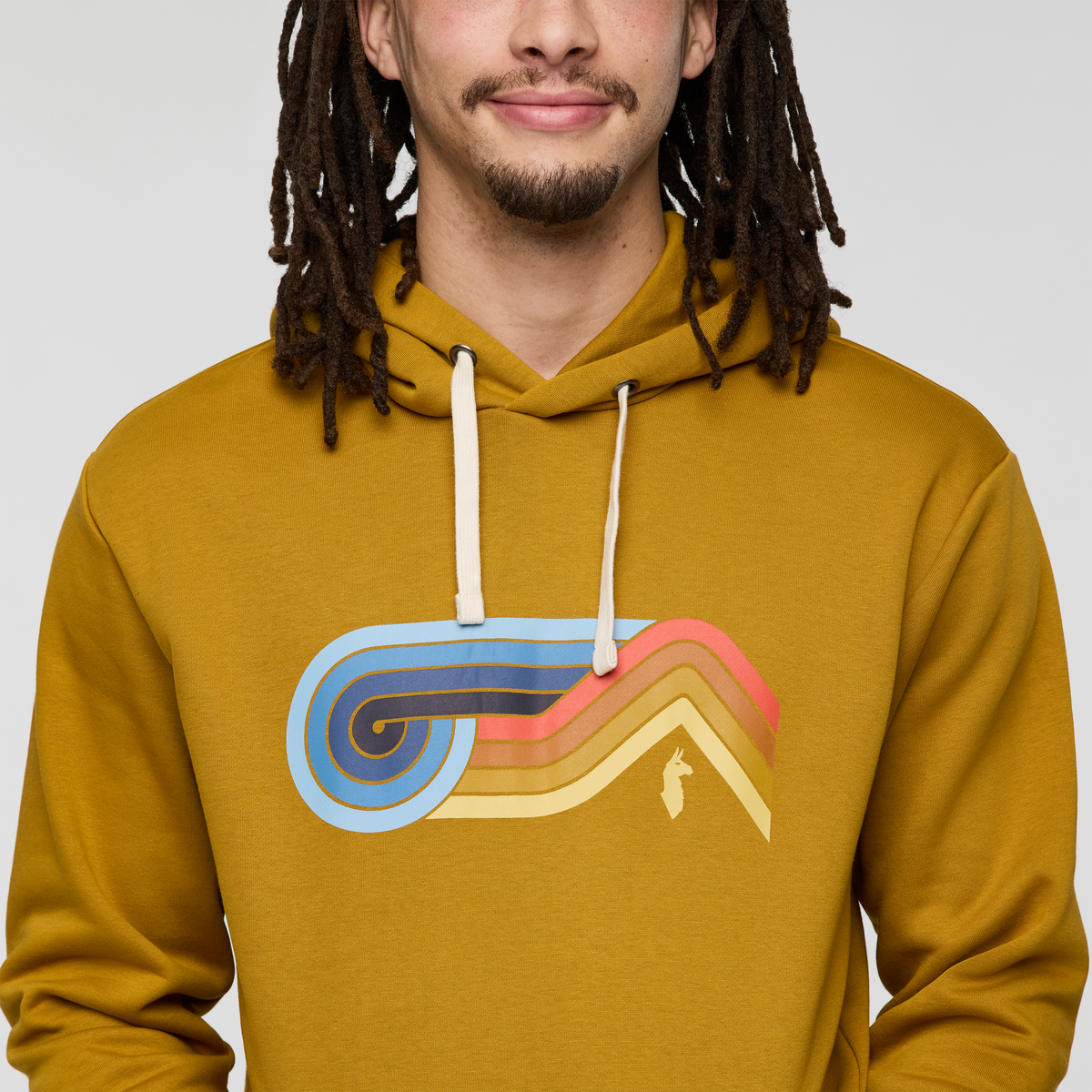 Melting Sunset Pullover Hoodie Men's - Image 5