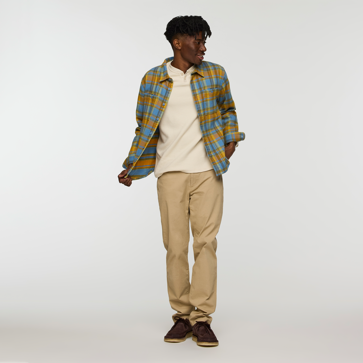 Mero Organic Flannel Shirt Men's - Image 17