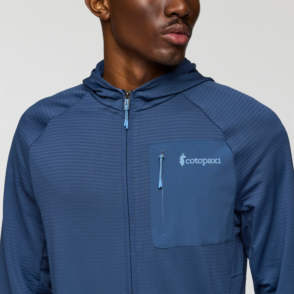 Otero Fleece Full Zip Hooded Jacket Men's - Image 5