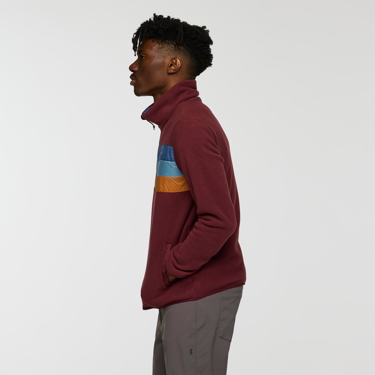 Teca Fleece Full Zip Jacket Men's - Image 3