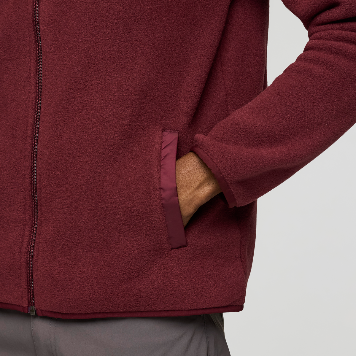 Teca Fleece Full Zip Jacket Men's - Image 6
