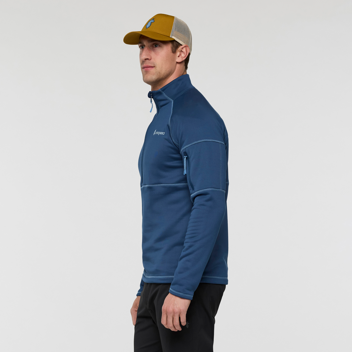 Tempa Fleece Half Zip Pullover Men's - Image 3