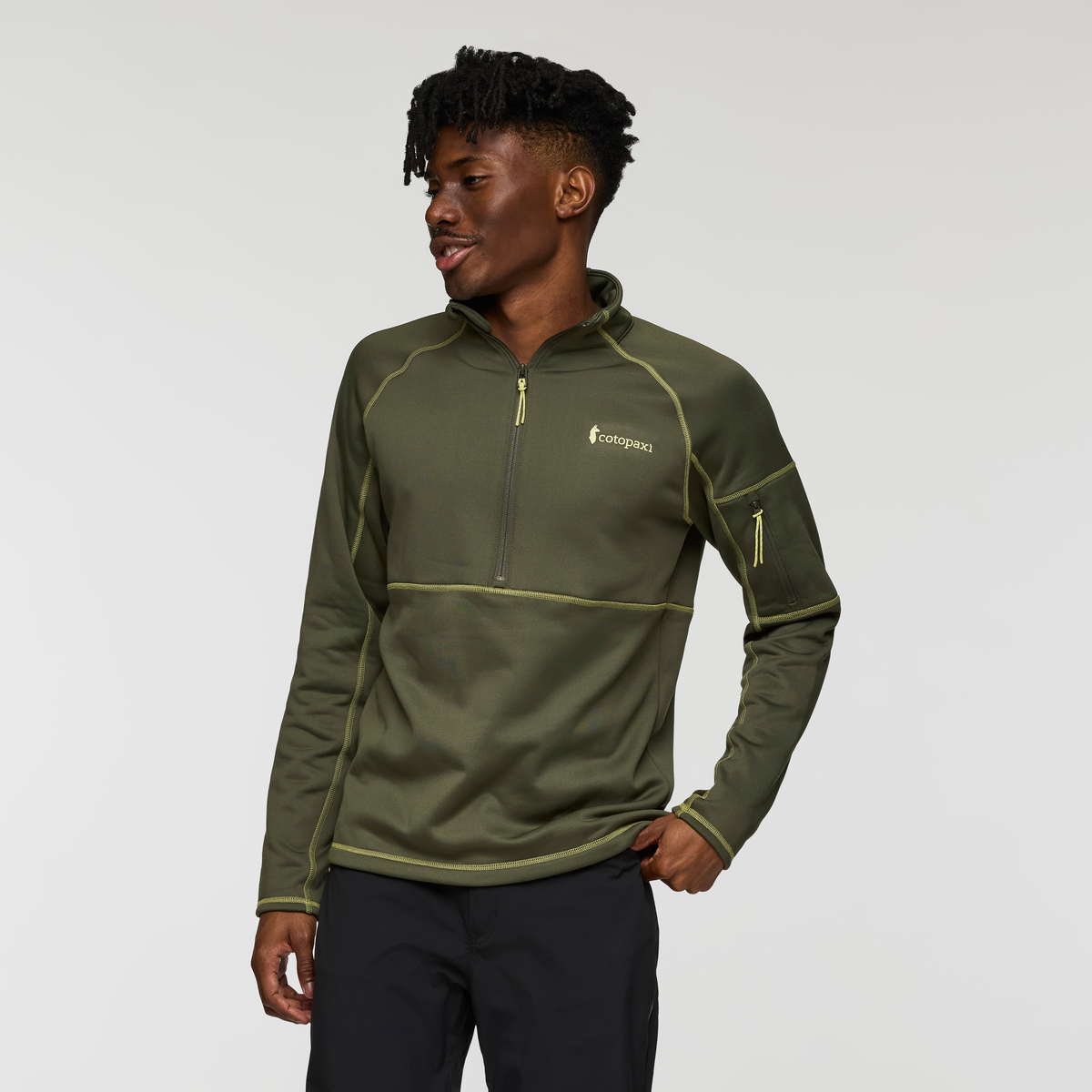 Tempa Fleece Half Zip Pullover Men's - Image 9