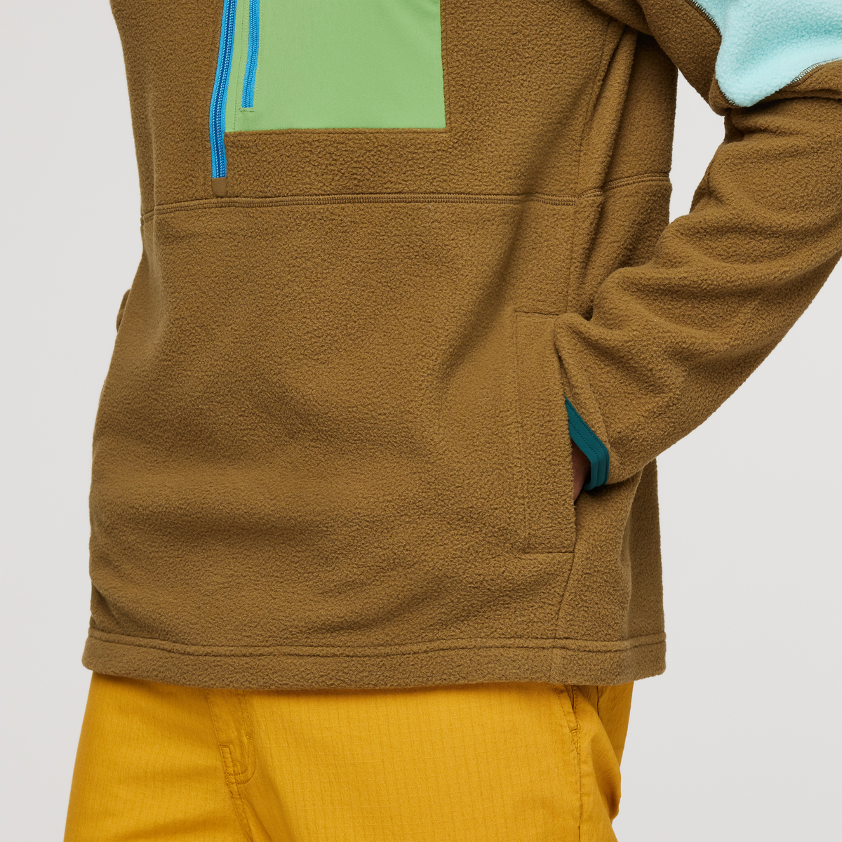 Abrazo Half Zip Fleece Jacket Men's - Image 6