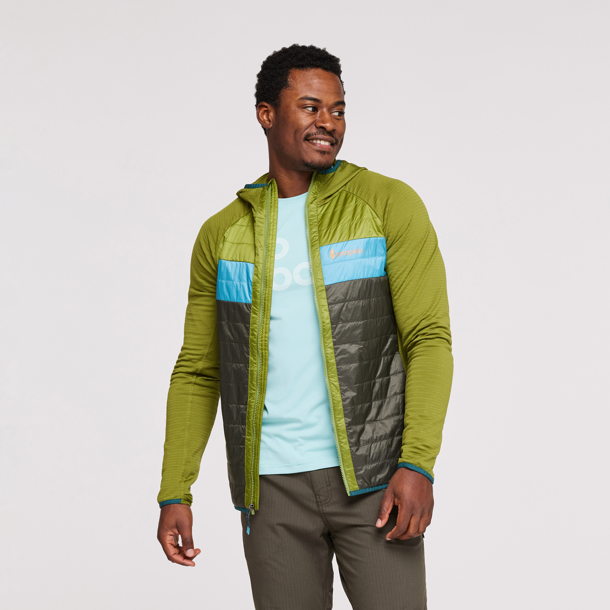 Capa Hybrid Insulated Hooded Jacket Men's - Image 10