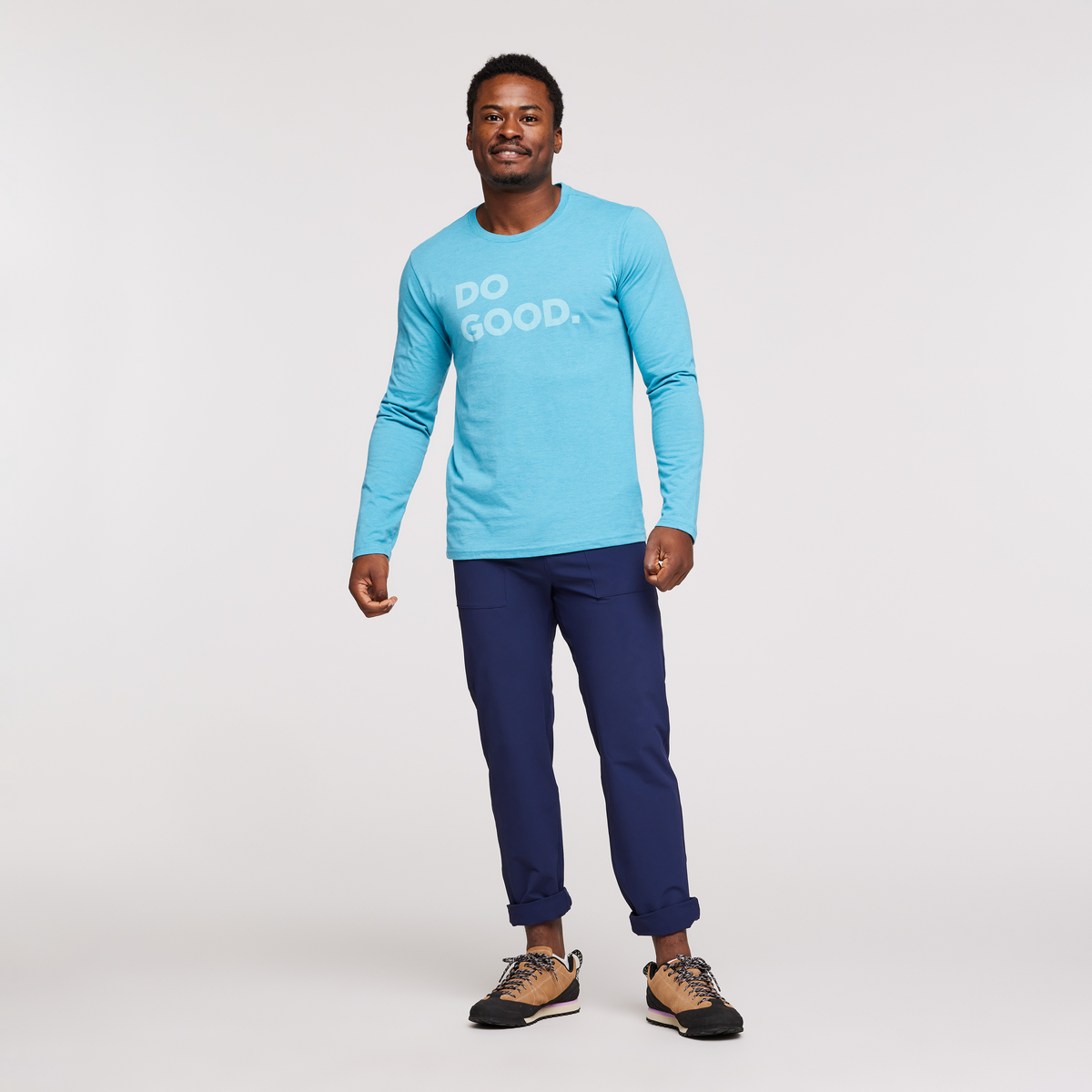 Do Good Long Sleeve T Shirt Men's - Image 12