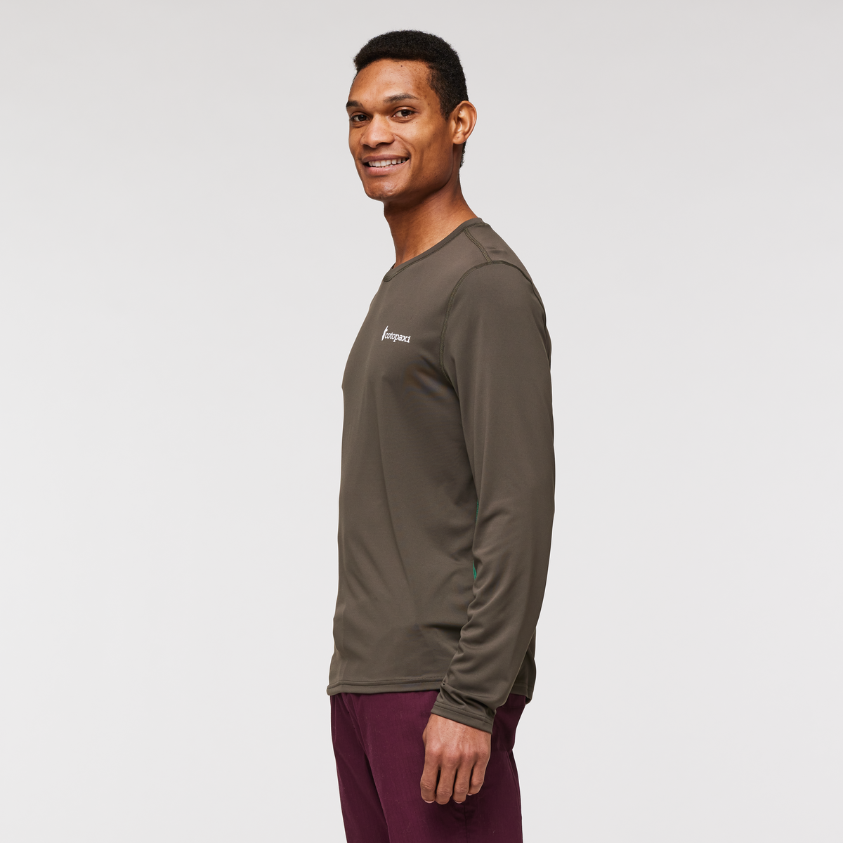 Fino Long Sleeve Tech Tee Men's - Image 3