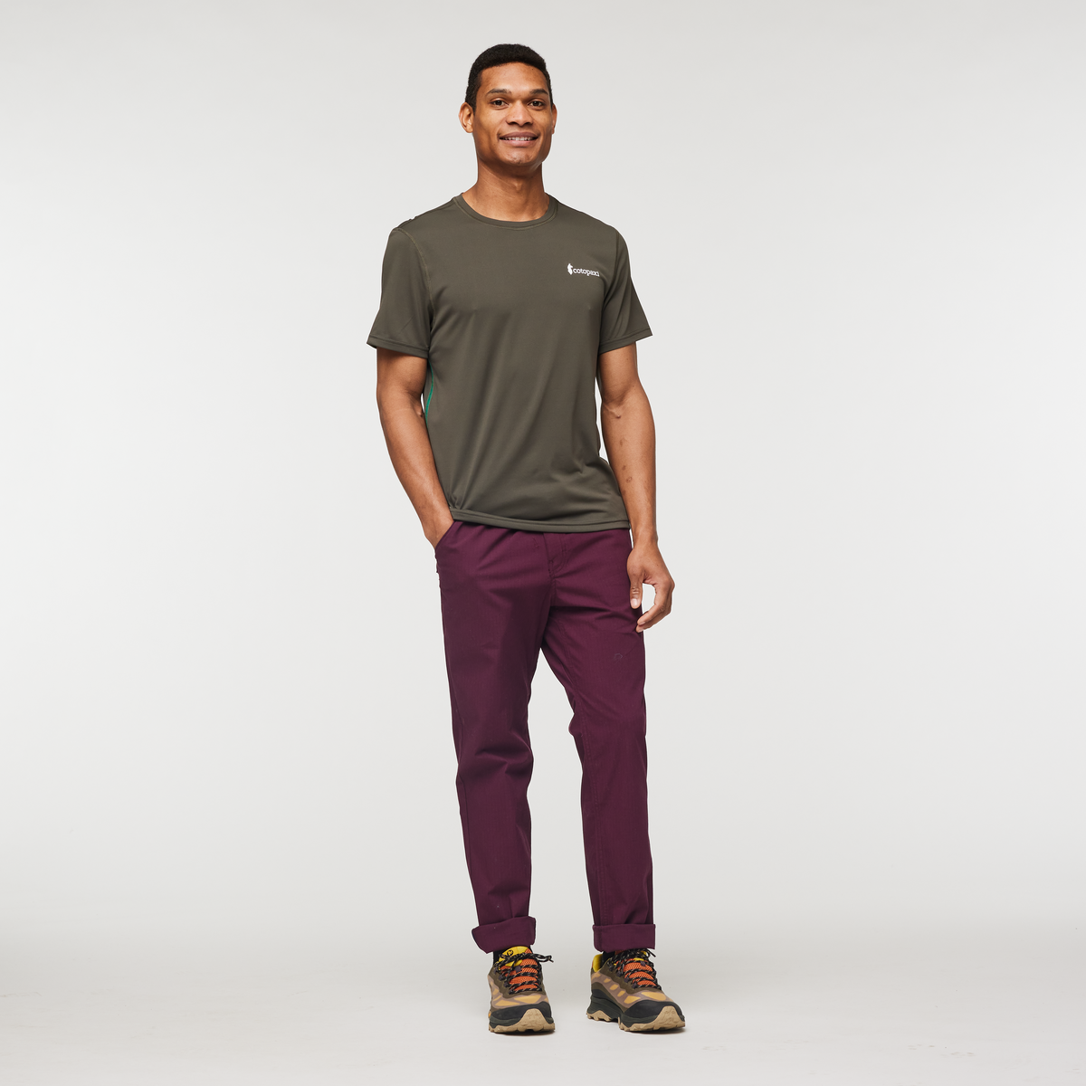 Alternative view of Fino Tech Tee   Men's