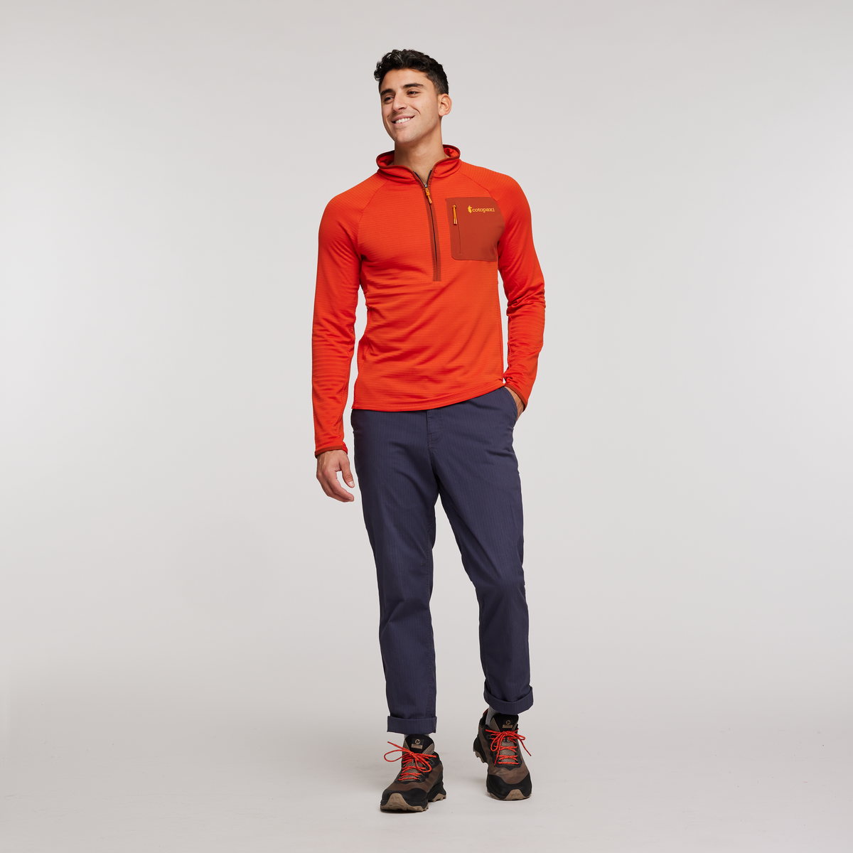 Otero Fleece Half Zip Pullover Men's - Image 8