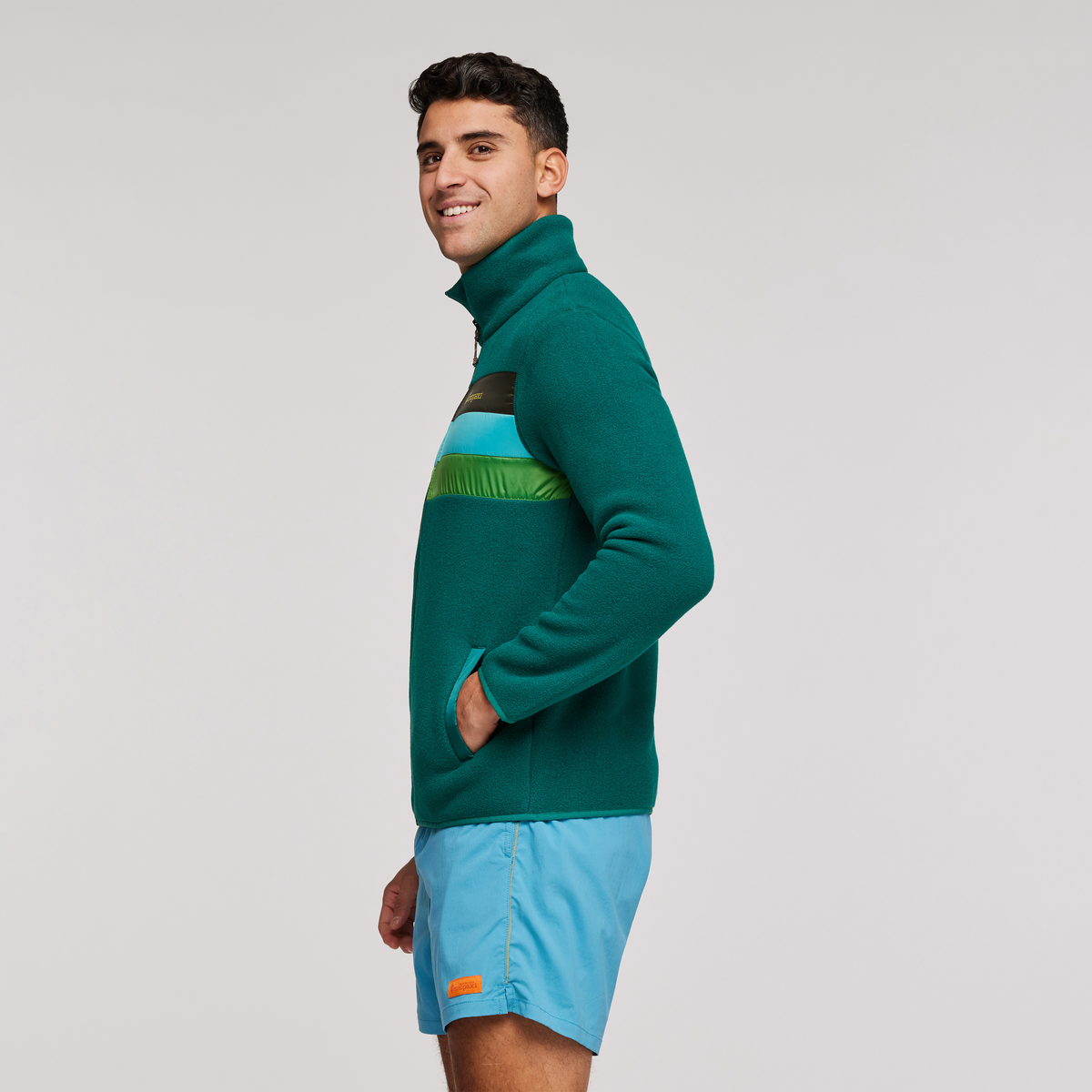 Teca Fleece Full Zip Jacket Men's - Image 3