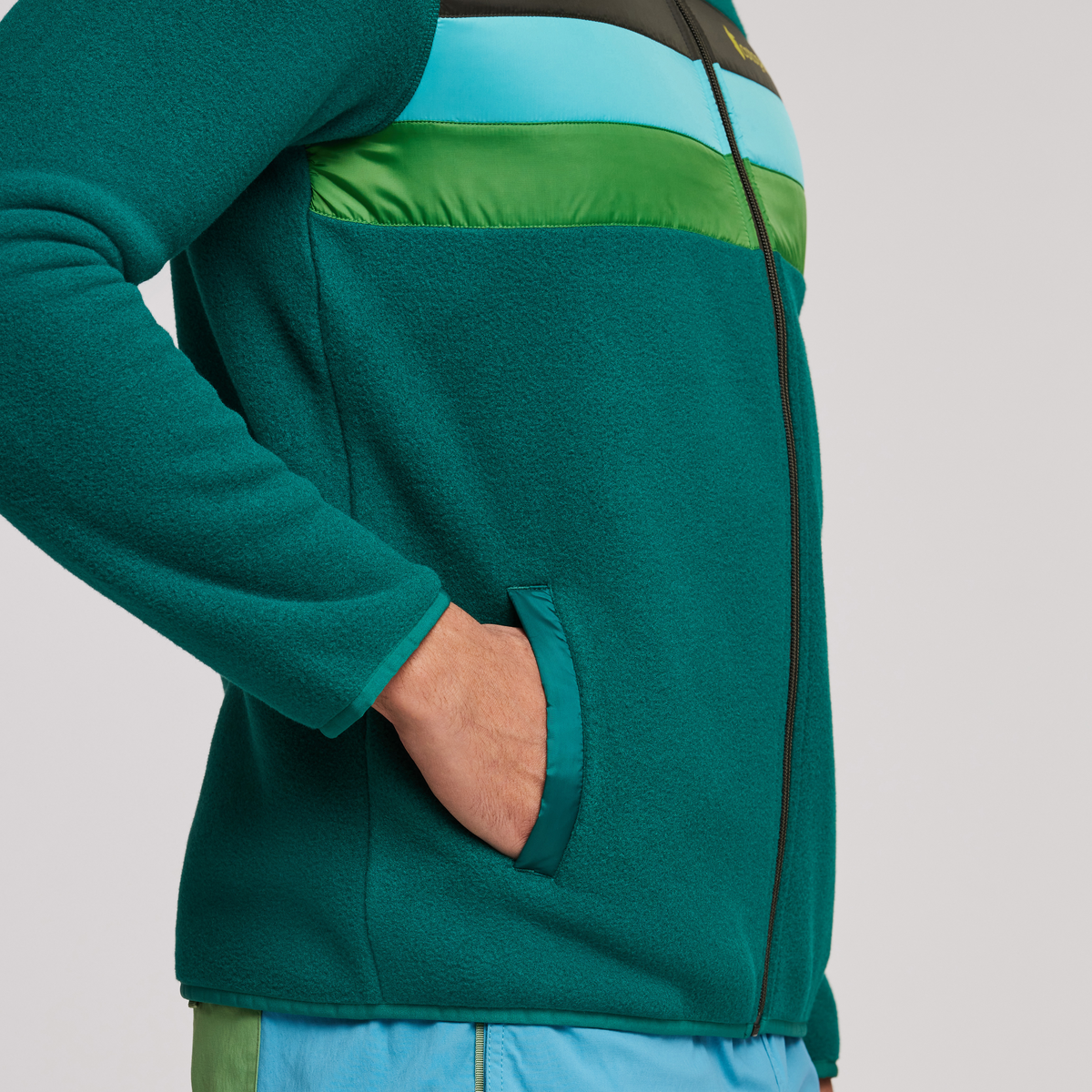 Teca Fleece Full Zip Jacket Men's - Image 6