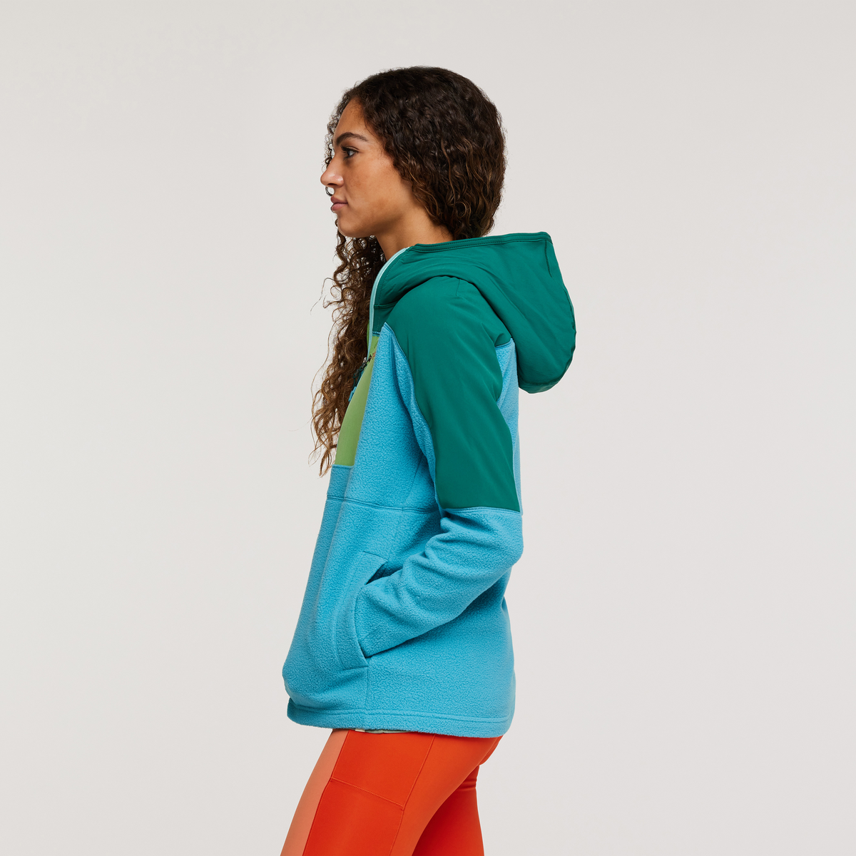 Abrazo Fleece Hooded Full Zip Jacket Women's - Image 3