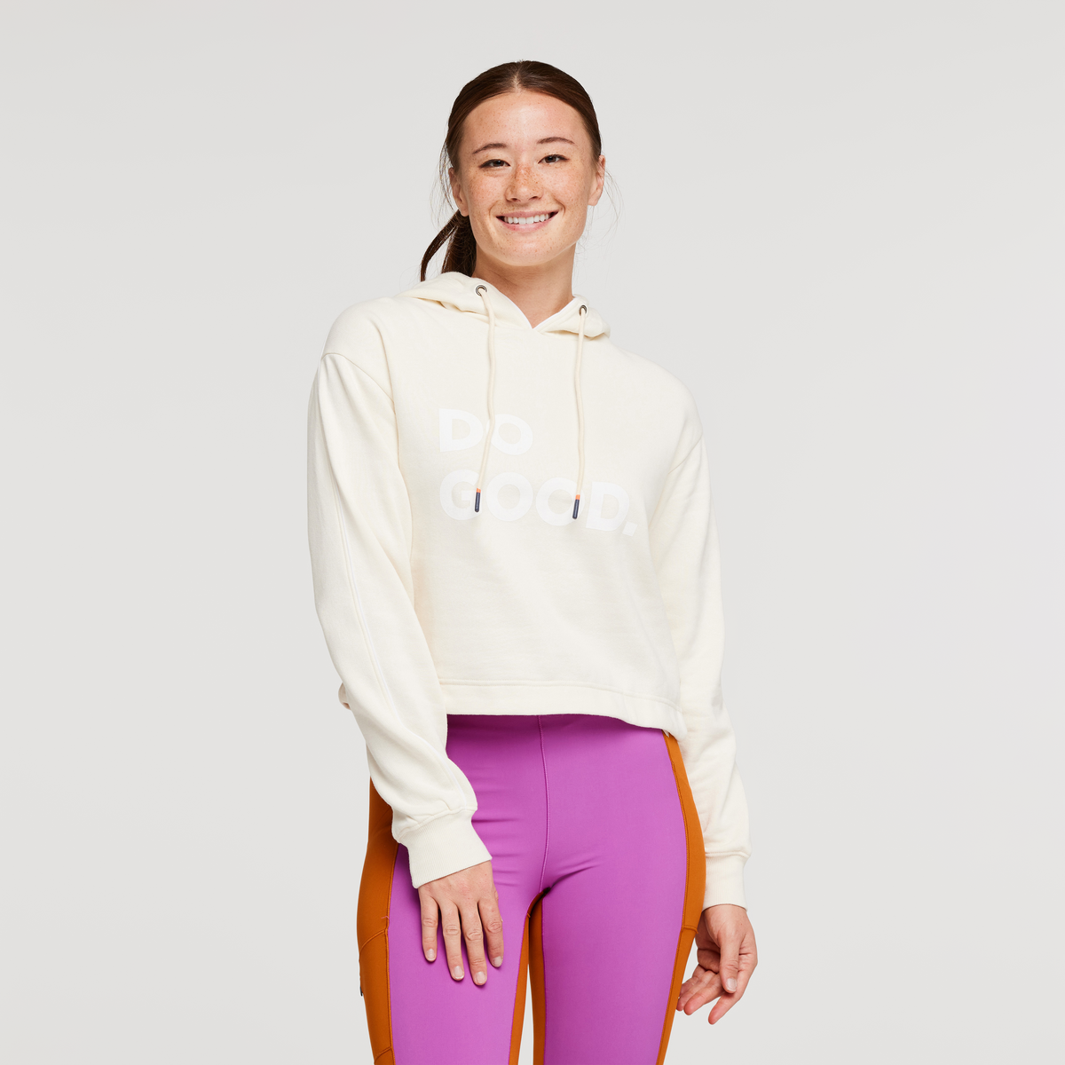 Do Good Crop Sweatshirt Women's