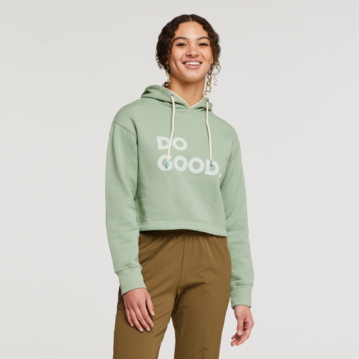 Do Good Crop Sweatshirt Women's