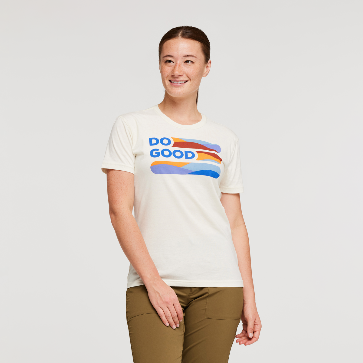 Do Good Stripe T Shirt Women's
