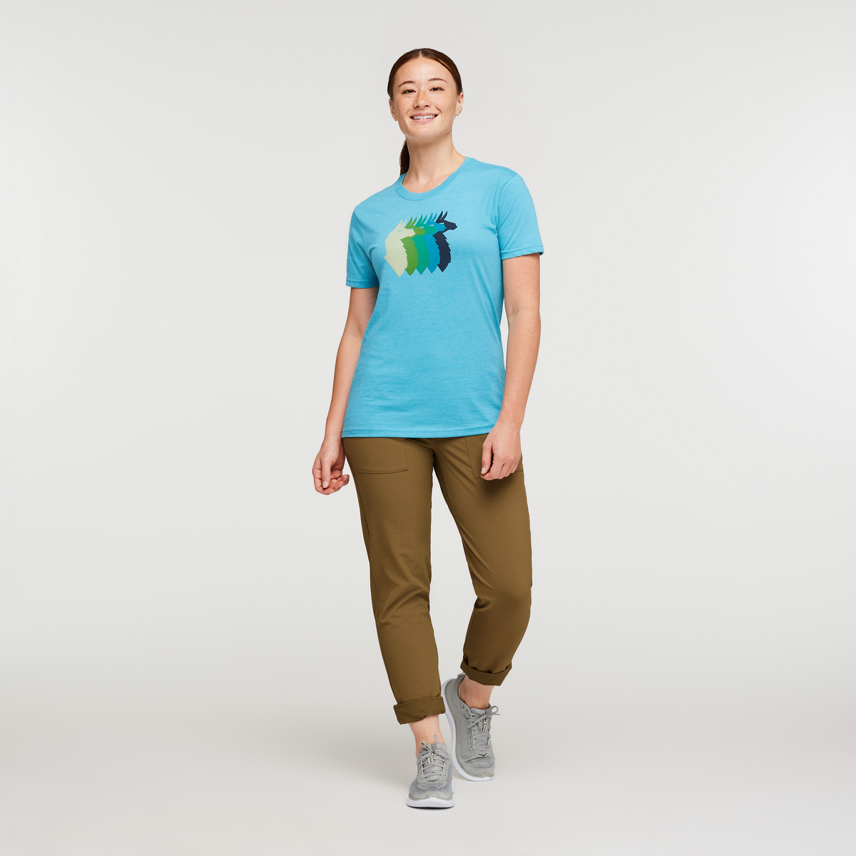 Llama Sequence T Shirt Women's - Image 2