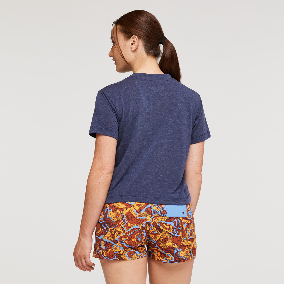 Paseo Travel Crop T Shirt Women's - Image 4