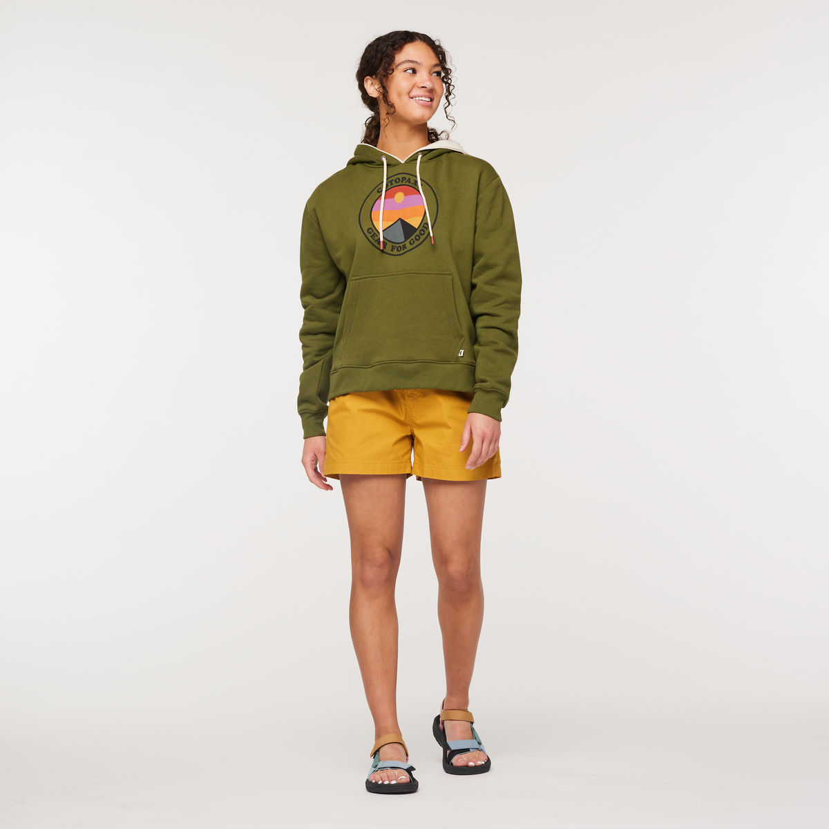 Sunny Side Pullover Hoodie Women's - Image 2