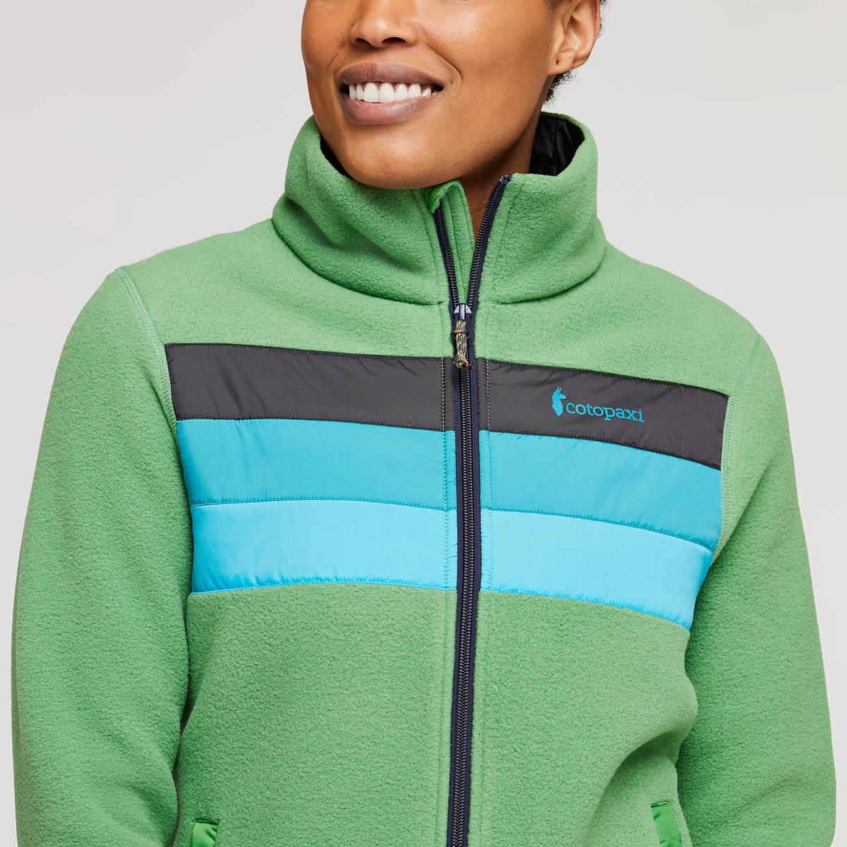 Teca Fleece Full Zip Jacket Women's - Image 5