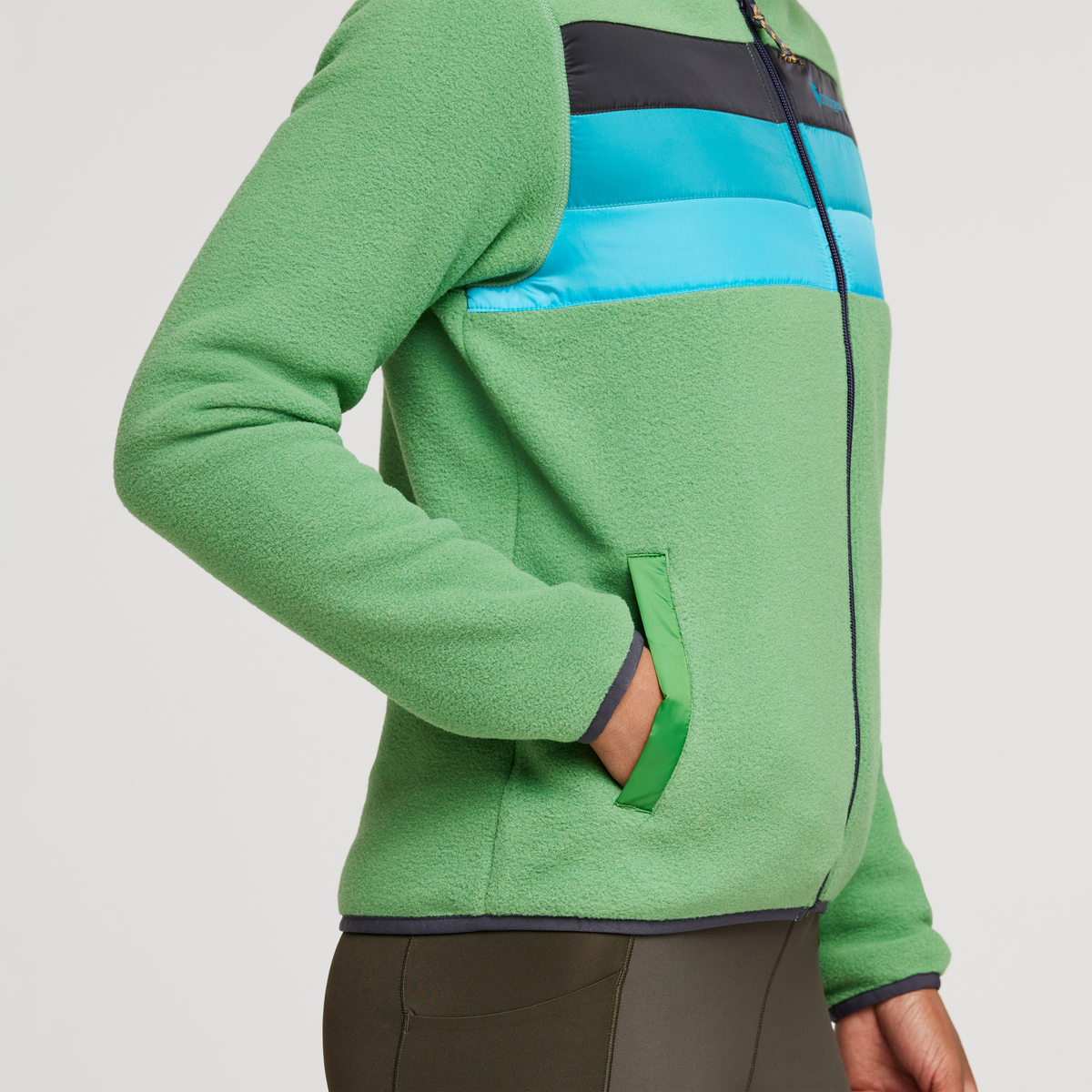 Teca Fleece Full Zip Jacket Women's - Image 6
