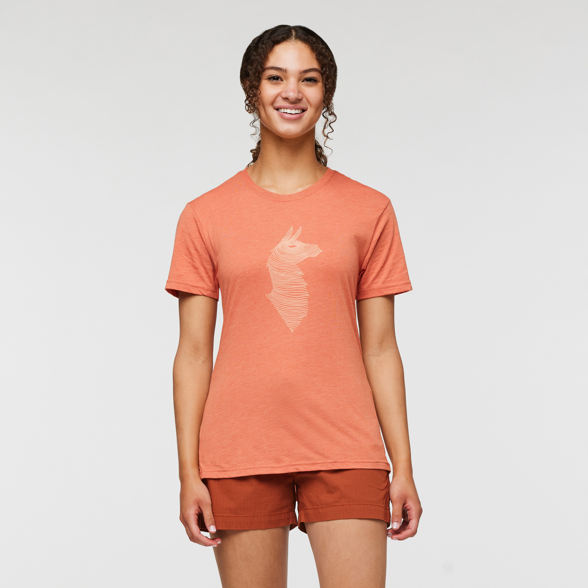 Topo Llama T Shirt Women's - Image 12