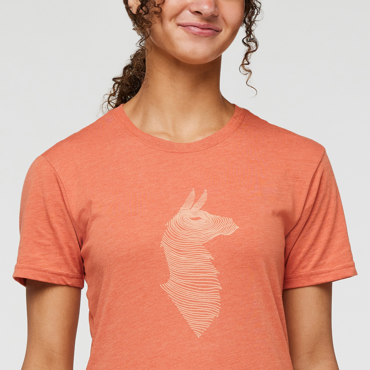 Topo Llama T Shirt Women's - Image 16