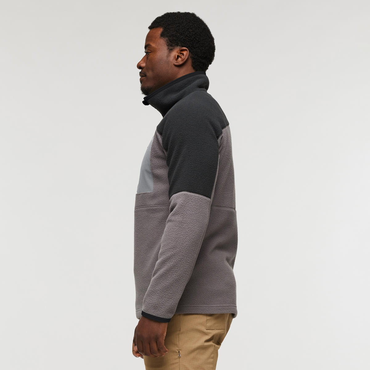 Abrazo Fleece Half Zip Jacket Men's - Image 3